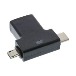 InLine USB 3.1/2.0 OTG T-Adapter, Typ C Stecker oder Micro-USB an A Buchse