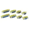 InLine VGA Mini Gender Changer VGA 15pol Buchse auf VGA 15pol Buchse Silber