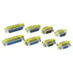 InLine VGA Mini Gender Changer VGA 15pol Buchse auf VGA 15pol Buchse Silber