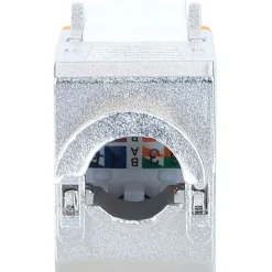 Intellinet Cat6a 10G STP Keystone-Modul orange