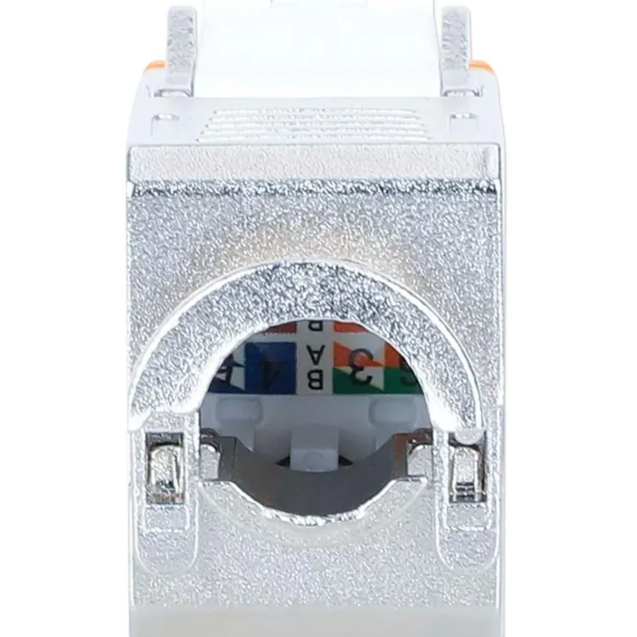 Intellinet Cat6a 10G STP Keystone-Modul orange