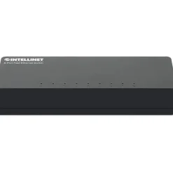 Intellinet Desktop 8-Port Fast Ethernet Switch schwarz