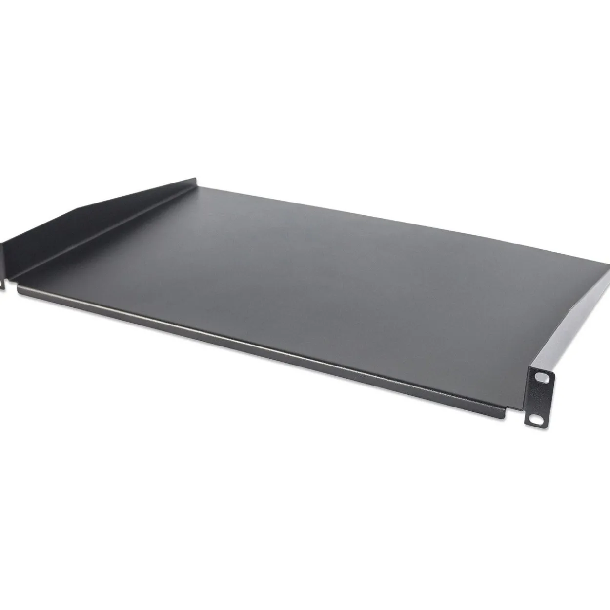 Intellinet 19" Fachboden 300mm Frontmont. n. perforiert sw