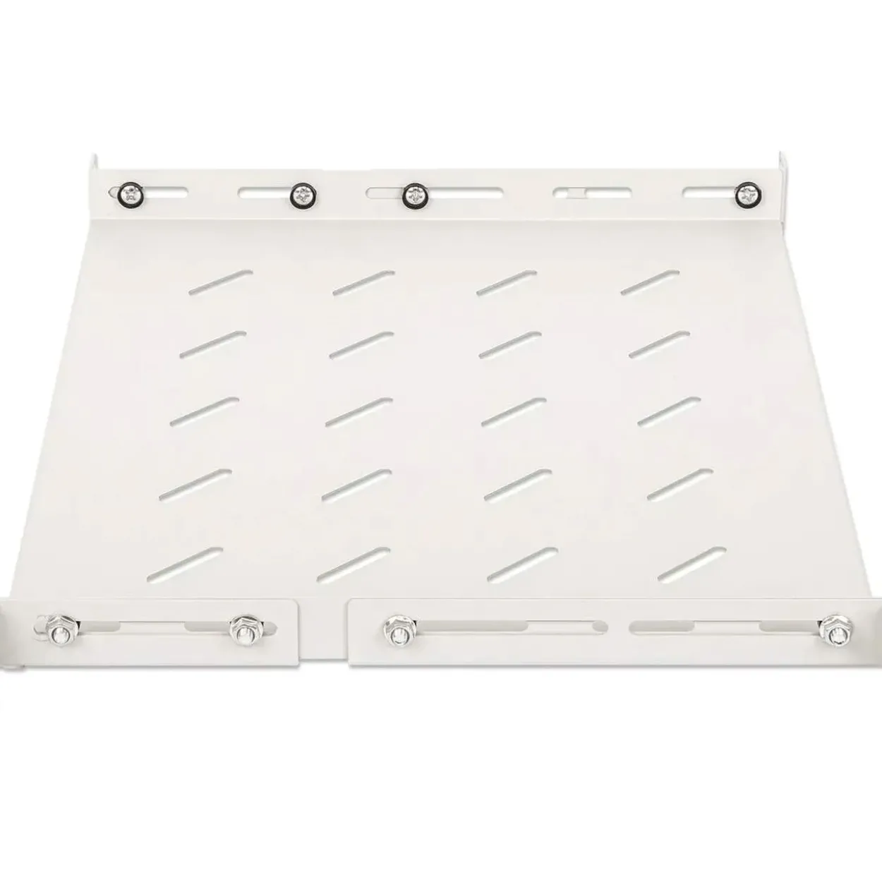 Intellinet 19" Fachboden variable Schienen 350mm tief grau