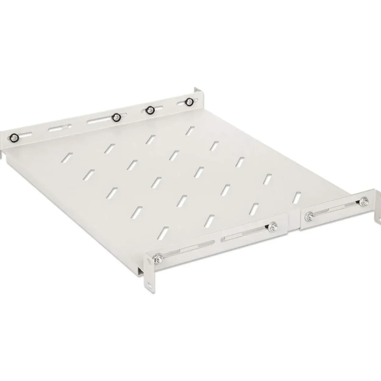 Intellinet 19" Fachboden variable Schienen 350mm tief grau