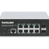 Intellinet 8-Port Gb PoE+ Web-Managed Industrie-Switch 2xSFP