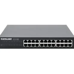 Intellinet 24-Port Gigabit Ethernet Switch 24x 10/100/1000 Mbit/s RJ45-Ports Desktop
