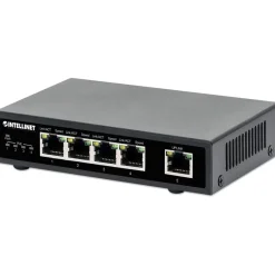 Intellinet 5-Port Gigabit PoE+ Switch 62W