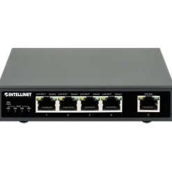 Intellinet 5-Port Gigabit PoE+ Switch 62W