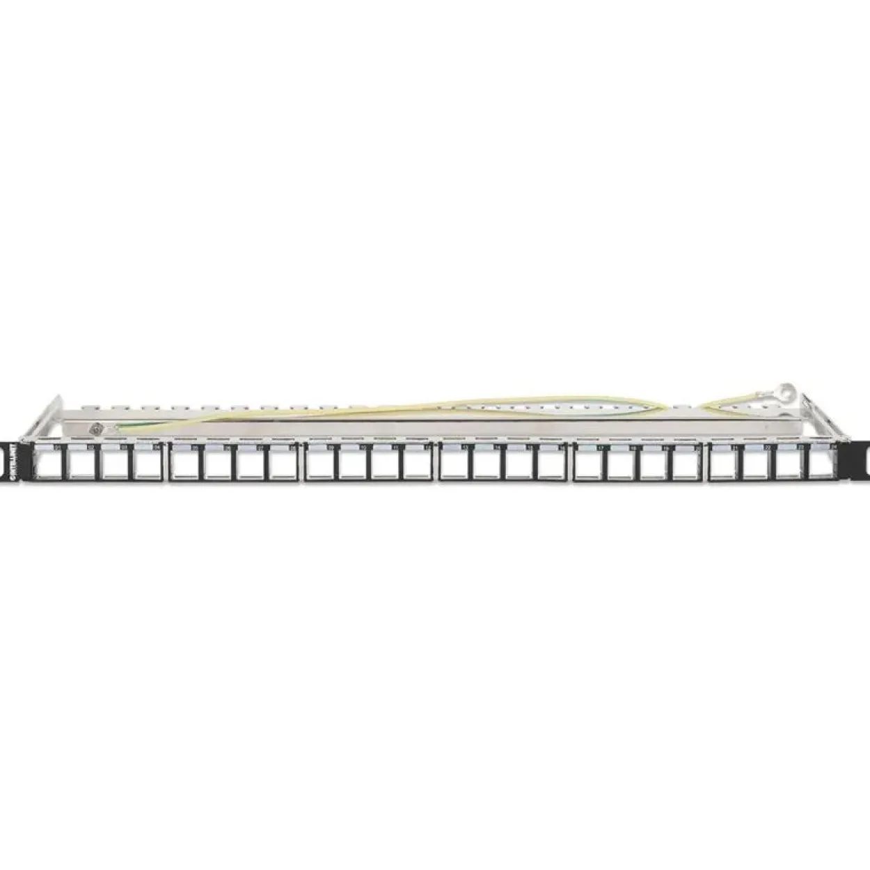 Intellinet 24-Port Patchpanel geschirmt und unbestückt 0,5HE
