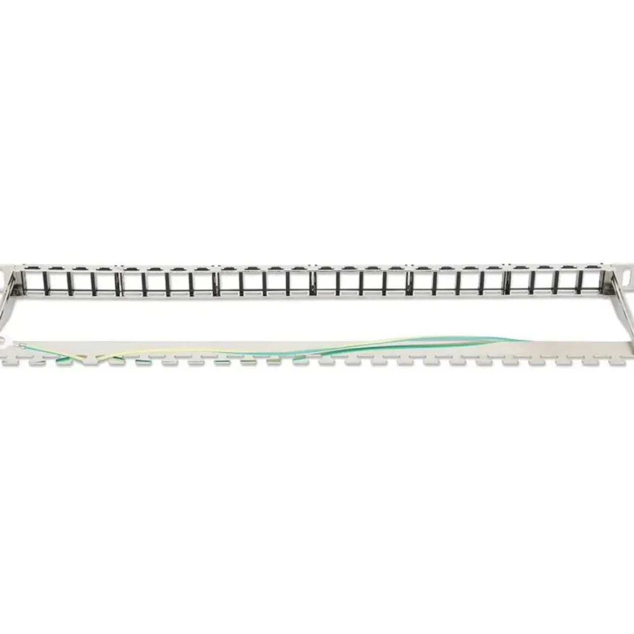 Intellinet 24-Port Patchpanel geschirmt und unbestückt 0,5HE