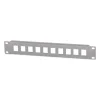 Intellinet 10Port Patchpanel 10" 1 HE grau