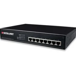 Intellinet 8-Port PoE+ Desktop Gigabit