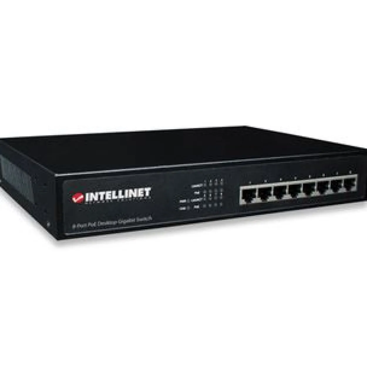 Intellinet 8-Port PoE+ Desktop Gigabit