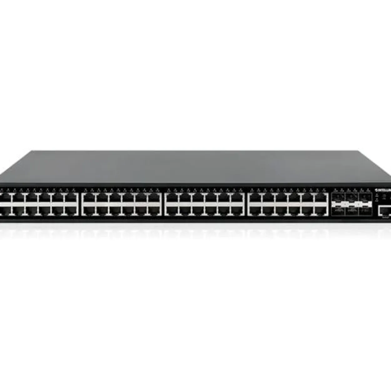 Intellinet 54-P PoE+ Managed Switch 6x10GbE 450W
