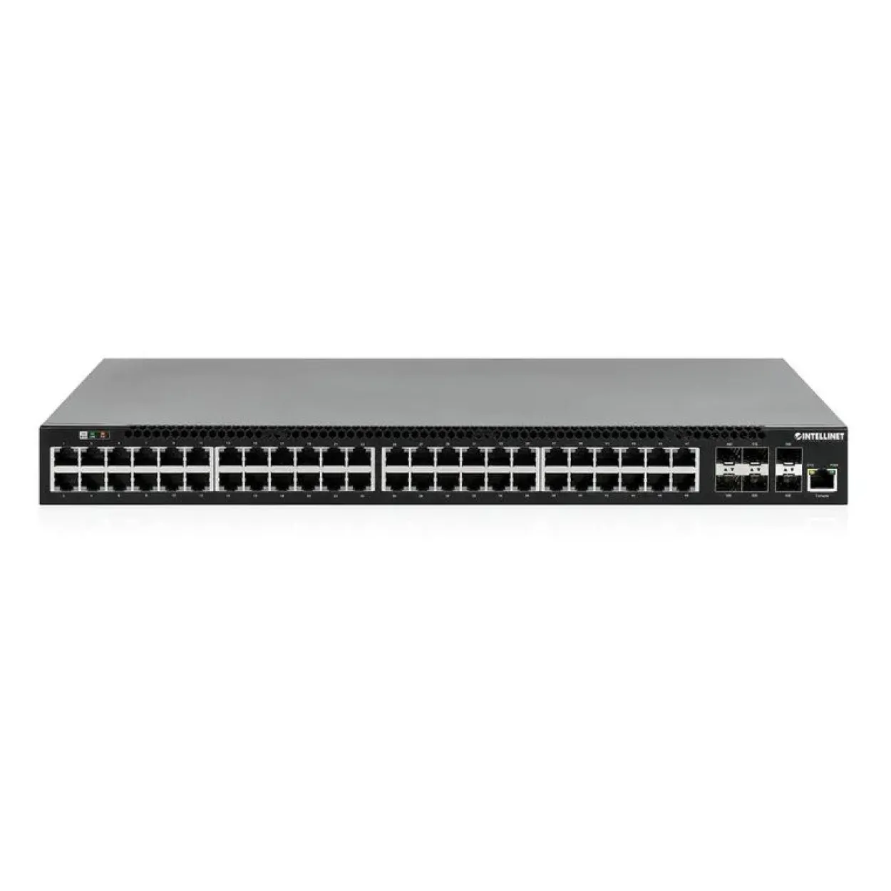 Intellinet 54-P PoE+ Managed Switch 6x10GbE 850W