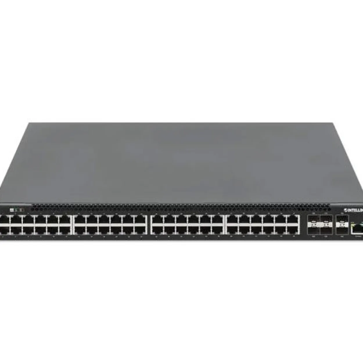 Intellinet 54-P PoE+ Managed Switch 6x10GbE 850W