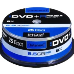 Intenso DVD+R DL 8.5 GB 25er Spindel (4311144)