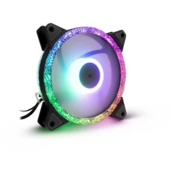 Inter-Tech Argus RS-07 RGB 120x120x25mm 1200 U/min 22 dB(A) schwarz