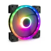 Inter-Tech Argus RS-141 140x140x25mm 1200 U/min 22 dB(A) schwarz/transparent