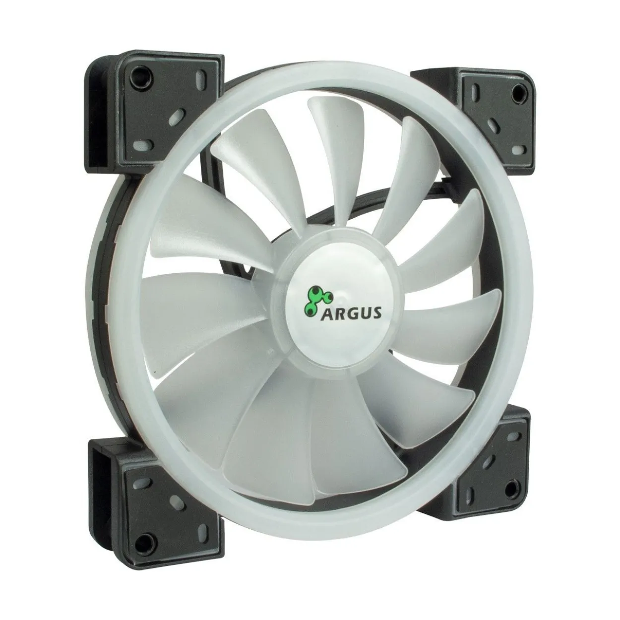 Inter-Tech Argus RS-141 140x140x25mm 1200 U/min 22 dB(A) schwarz/transparent