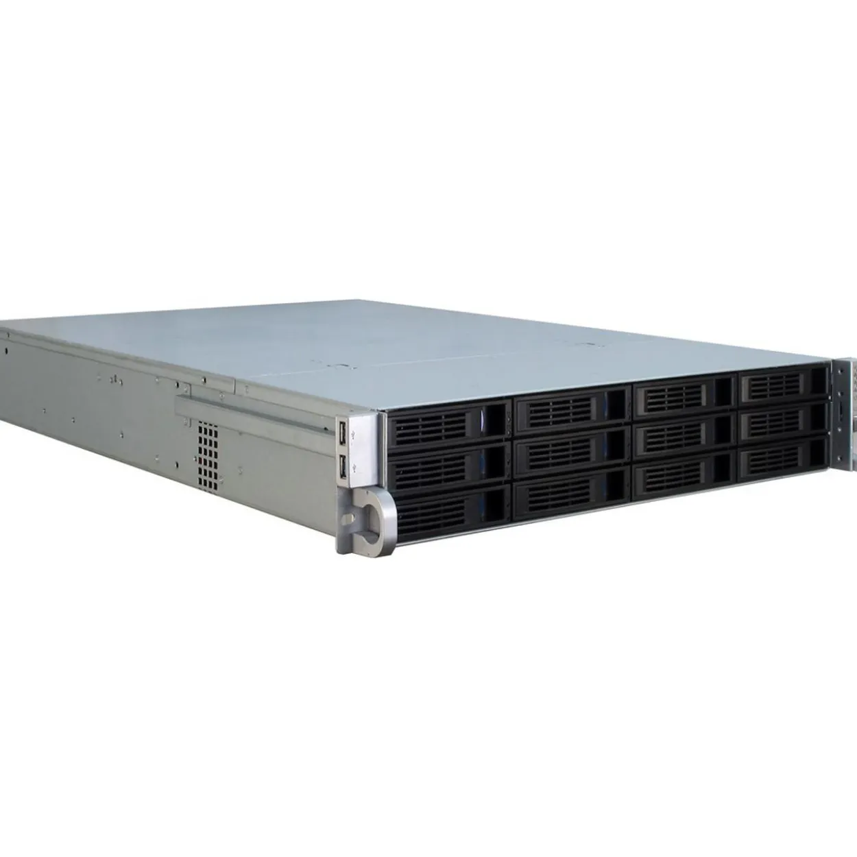 Inter-Tech Case IPC 2HU-2412 Storage Case