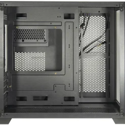 Inter-Tech C-501 Aspect Mini Tower ohne Netzteil schwarz