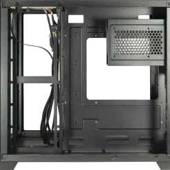 Inter-Tech C-501 Aspect Mini Tower ohne Netzteil schwarz