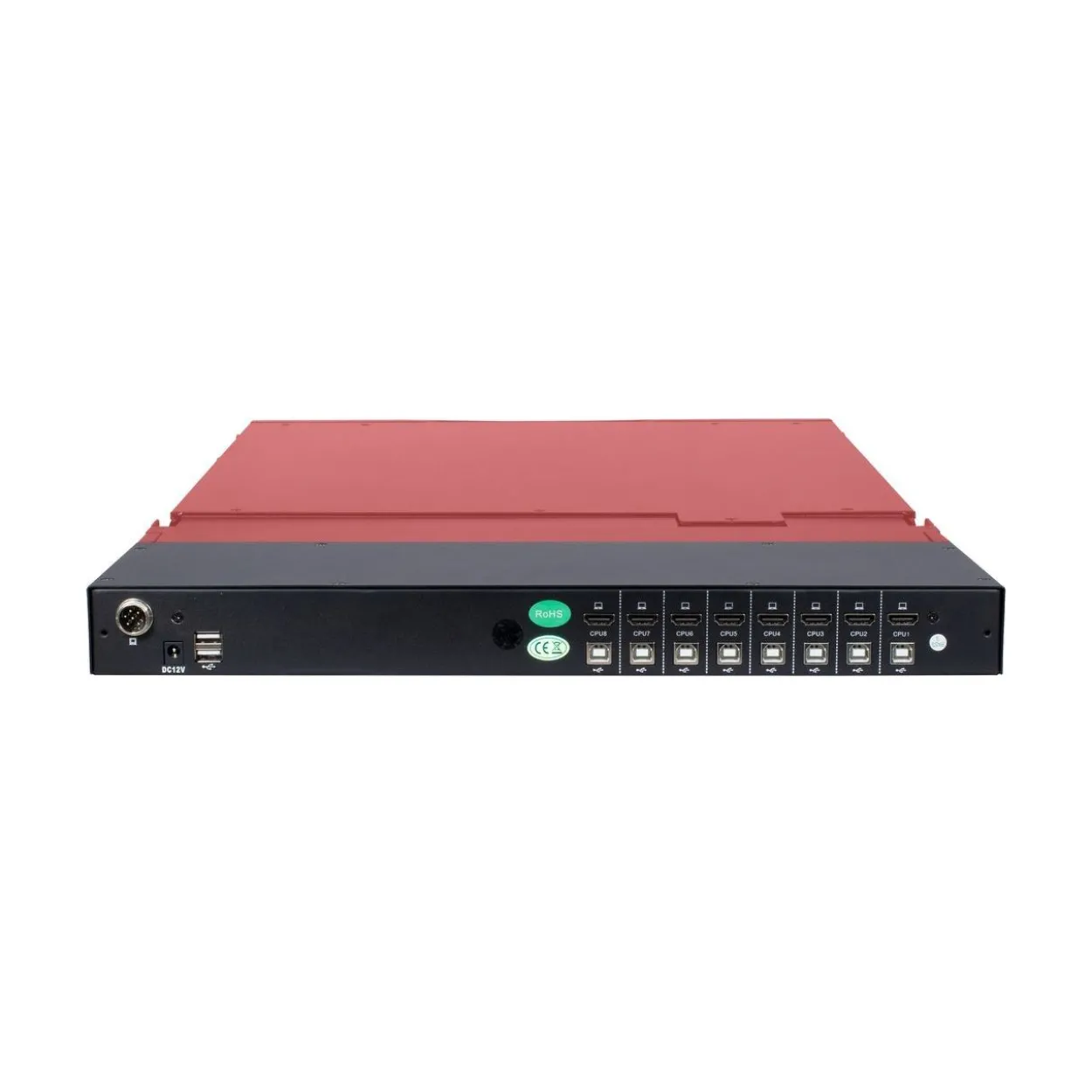 Inter-Tech IPC 19" LED KVM AS-9104 HLS, HDMI