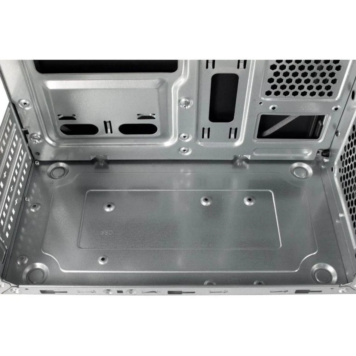 Inter-Tech IT-6502 Romea Mini Tower ohne Netzteil schwarz