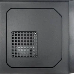 Inter-Tech IT-6502 Romea Mini Tower ohne Netzteil schwarz
