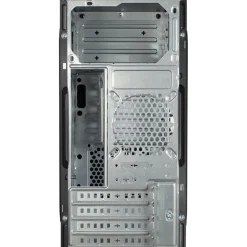 Inter-Tech IT-6502 Romea Mini Tower ohne Netzteil schwarz