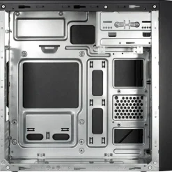 Inter-Tech IT-6502 Romea Mini Tower ohne Netzteil schwarz