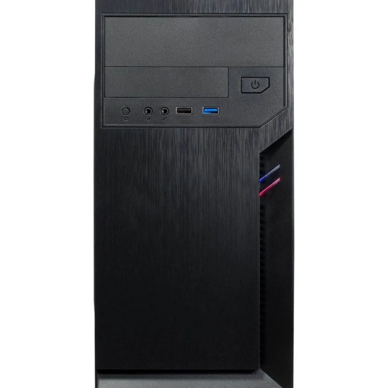 Inter-Tech IT-6502 Romea Mini Tower ohne Netzteil schwarz