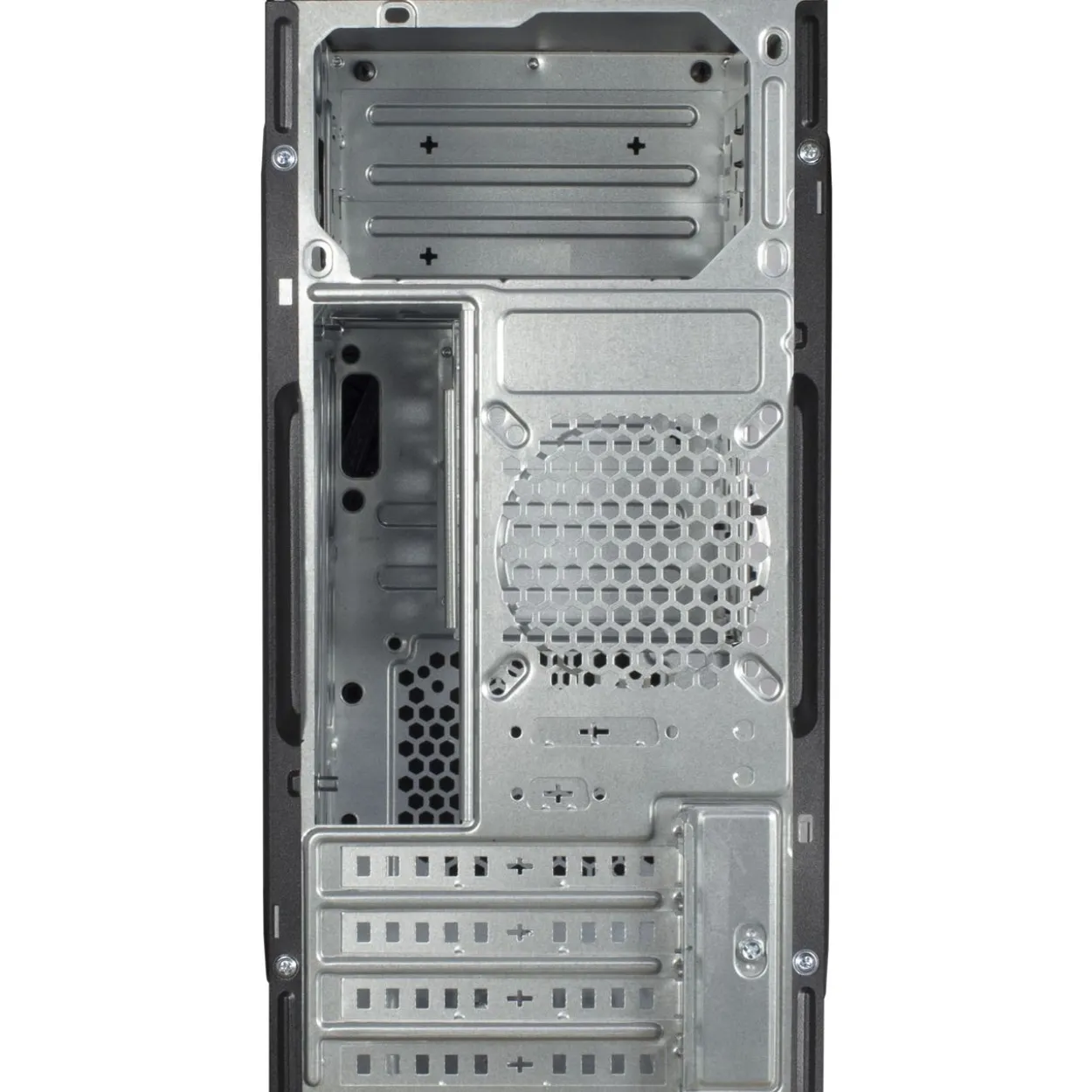 Inter-Tech IT-6521 Straight Mini Tower ohne Netzteil schwarz
