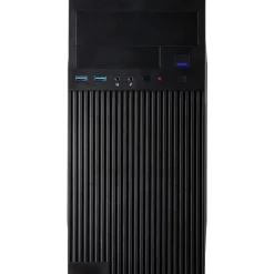 Inter-Tech IT-6521 Straight Mini Tower ohne Netzteil schwarz