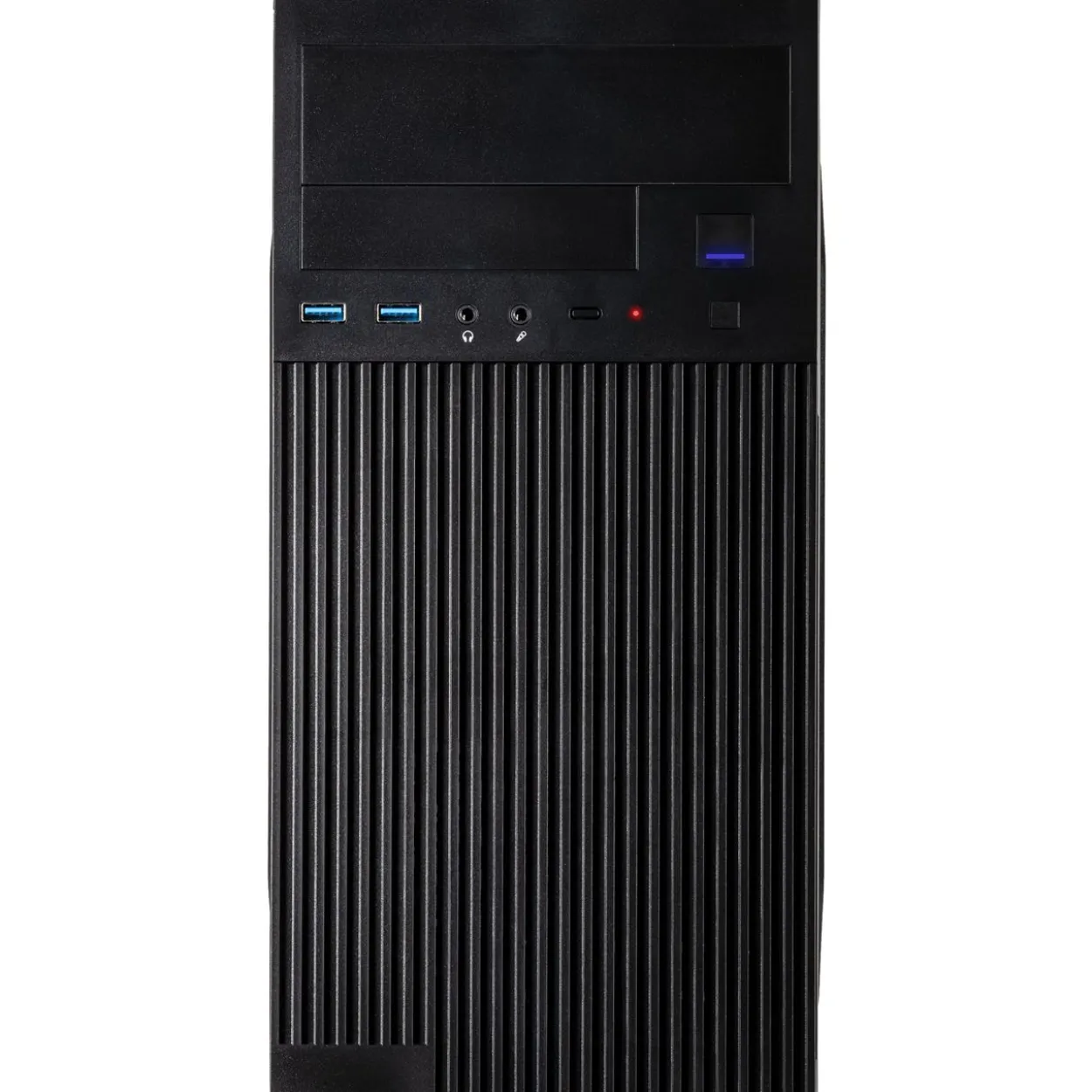 Inter-Tech IT-6521 Straight Mini Tower ohne Netzteil schwarz