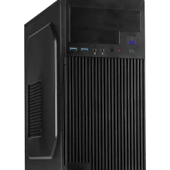Inter-Tech IT-6521 Straight Mini Tower ohne Netzteil schwarz