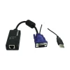 Inter-Tech KVM-AS 9104 TLS 4-fach 19Zoll RJ45/VGA LED Konsole