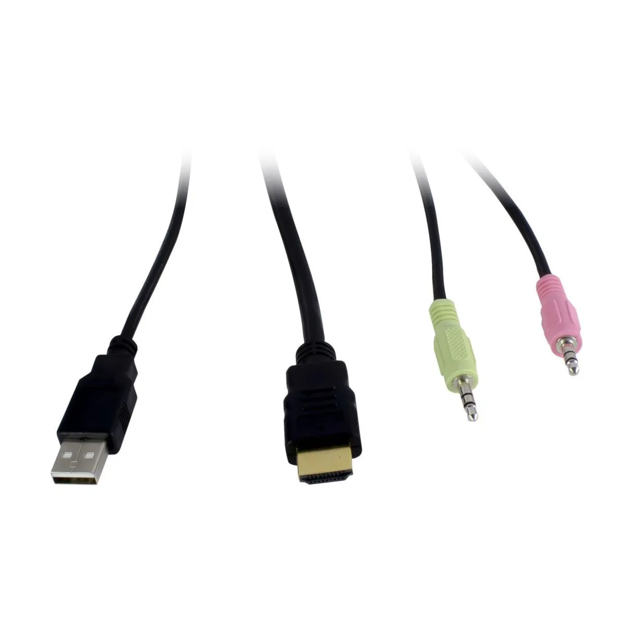 Inter-Tech KVM Switch KVM AS-42HA Metall
