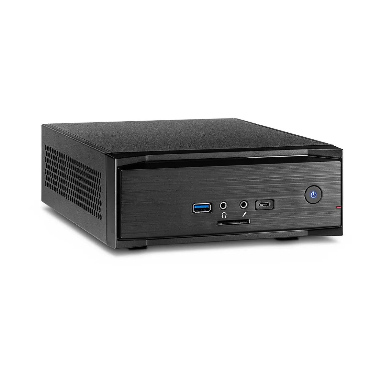 Inter-Tech MW-01 II ITX Tower ohne Netzteil schwarz