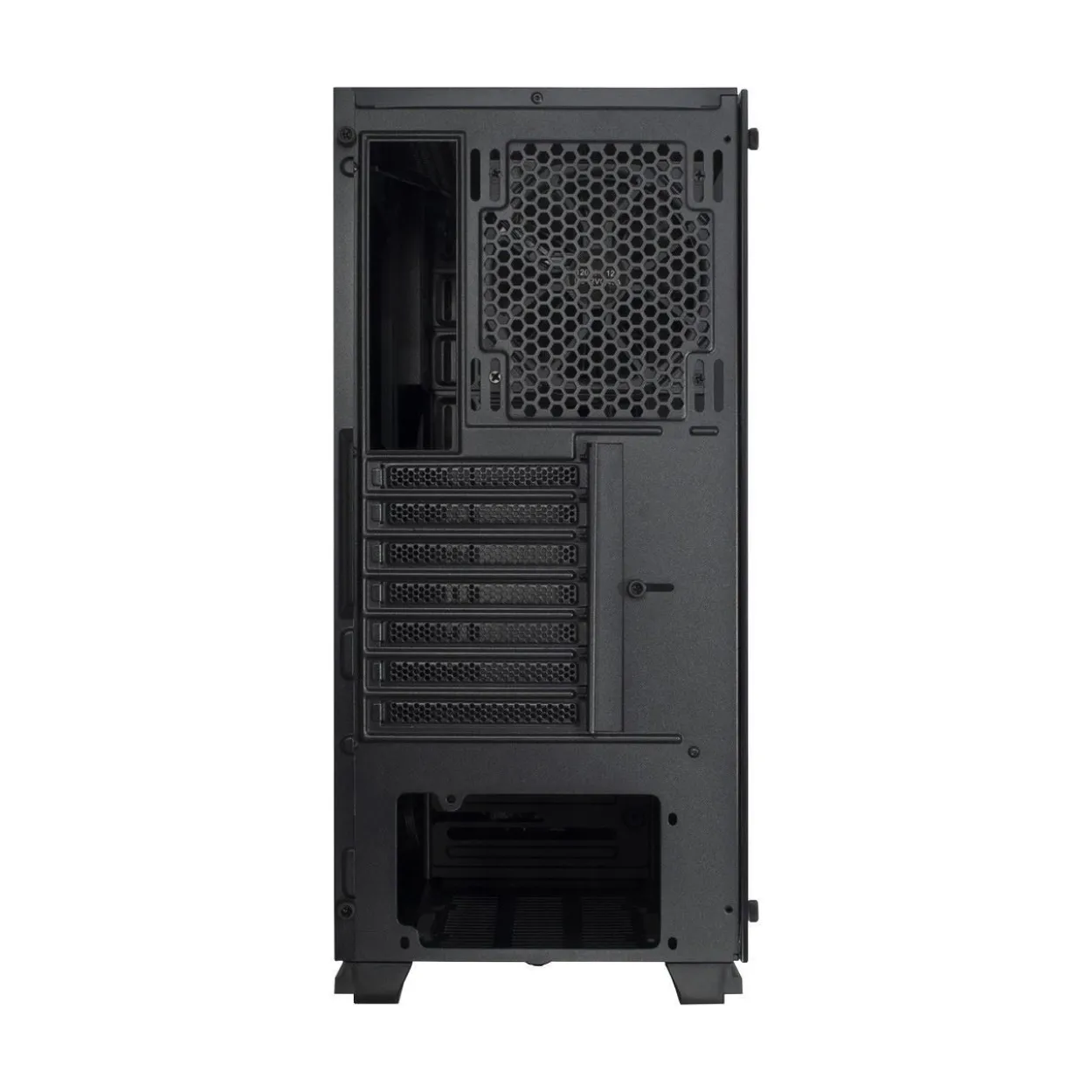 Inter-Tech S-3906 RENEGADE mit Sichtfenster Midi Tower ohne Netzteil schwarz