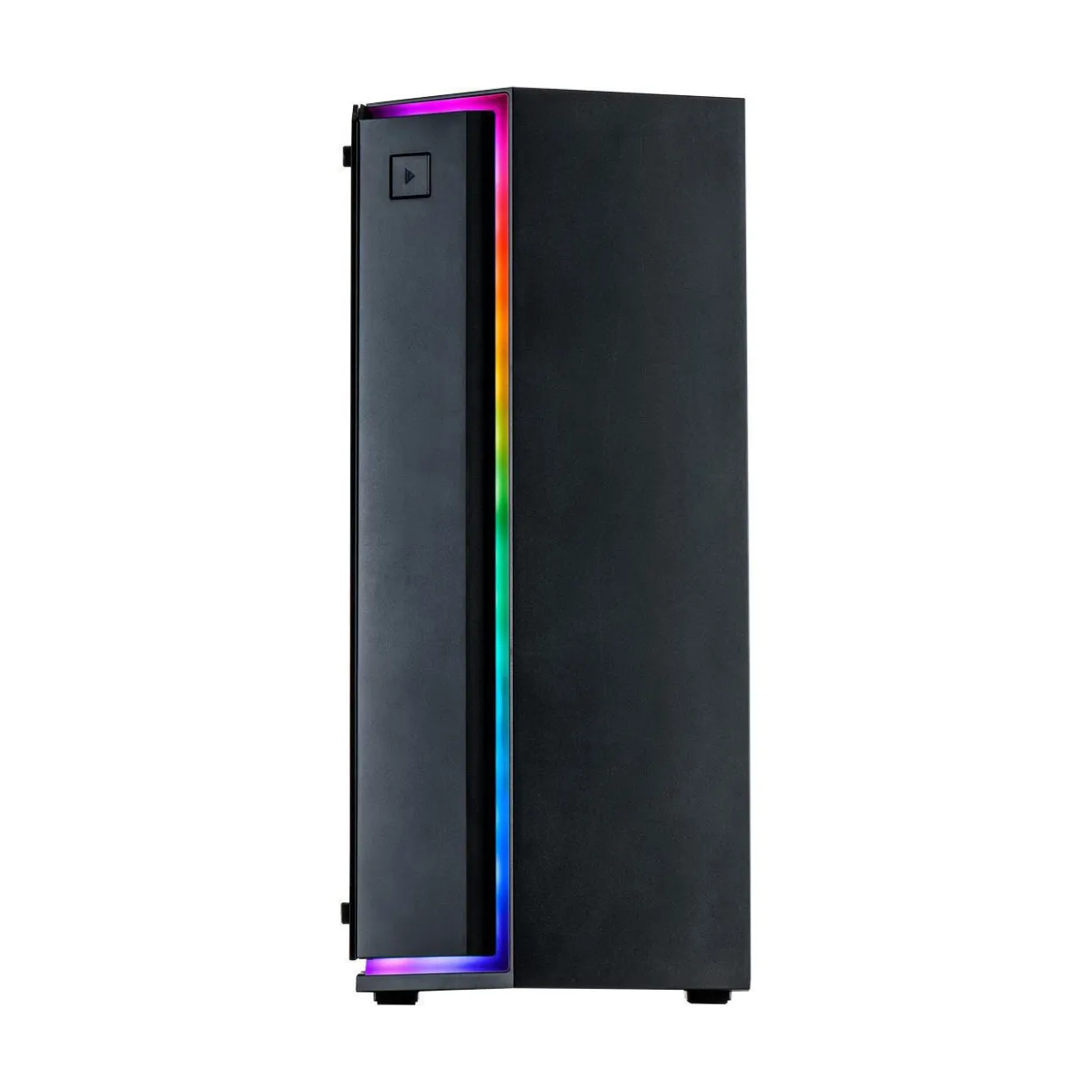 Inter-Tech S-3906 RENEGADE mit Sichtfenster Midi Tower ohne Netzteil schwarz