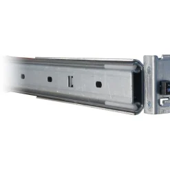Inter-Tech 18" Teleskopschienensatz 2U 455 mm Silber