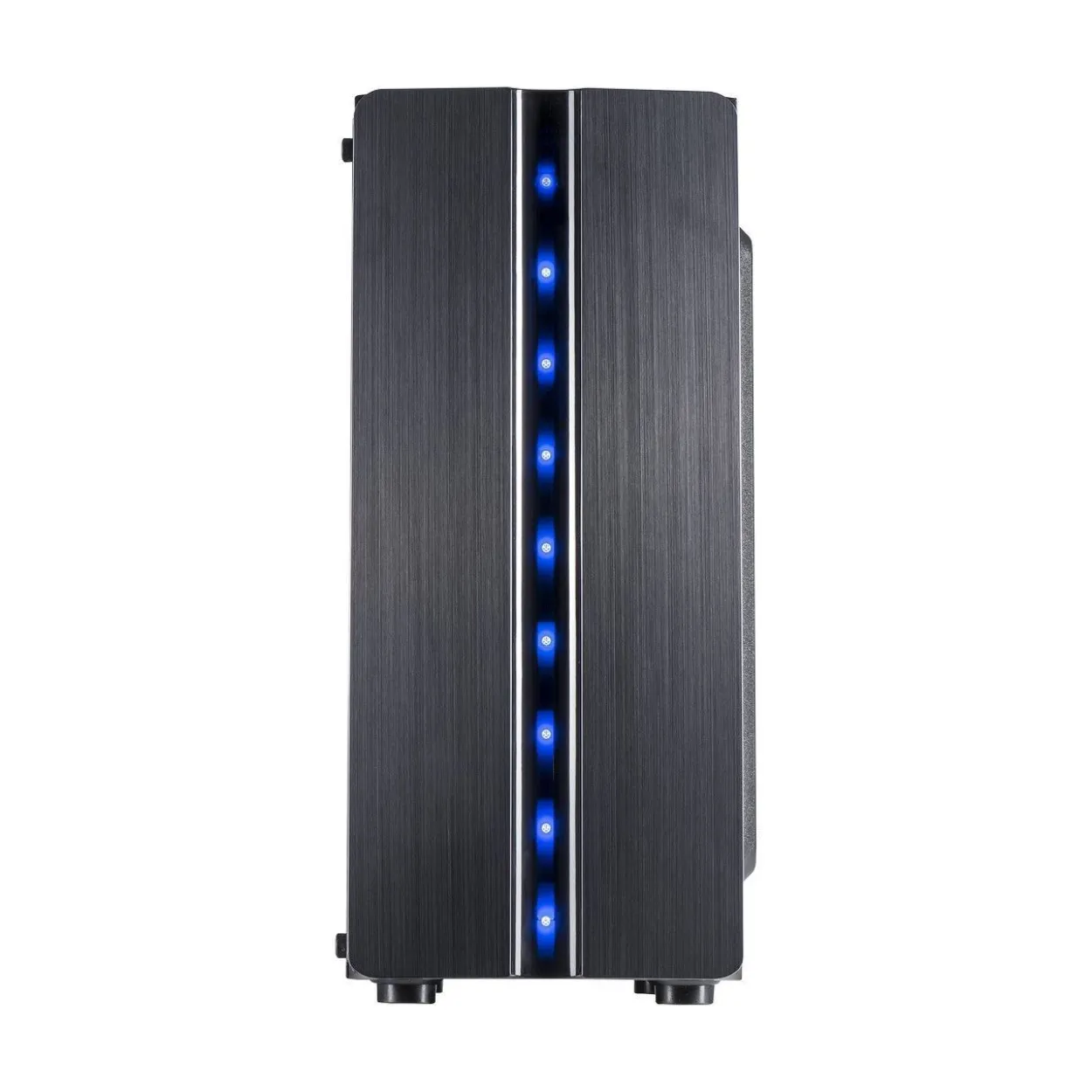 Inter-Tech Thunder mit Sichtfenster Midi Tower ohne Netzteil schwarz