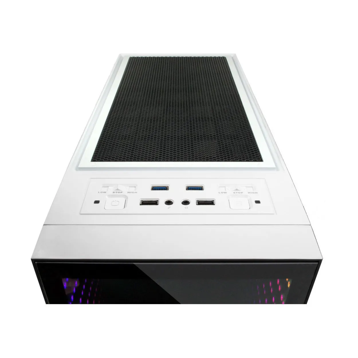 Inter-Tech X-908 Infini2 mit Sichtfenster Midi Tower ohne Netzteil weiss
