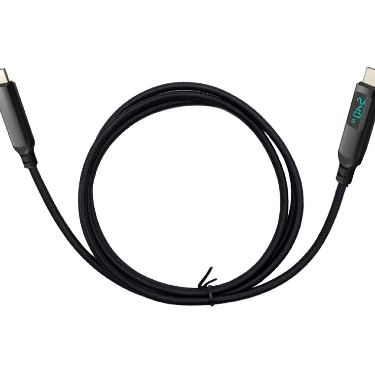 I-TEC TB4/USB4 CLASS PRO CABLE 240W WITH LCD (40 GBPS 150 CM) 240W WITH LCD