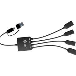I-TEC USB-C/A CABLE HUB 4 PORTS USB-C/A TO 2X USB-C + 2X USB-A