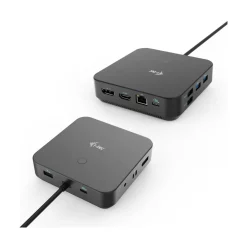 I-TEC USB-C HDMI Dual DP Docking Station with Power Delivery 100 W + i-tec Universal Charger 112 W