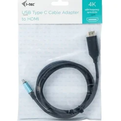 I-TEC USB C HDMI Kabel Adapter 4K 60 Hz 150cm kompatibel mit Thunderbolt 3